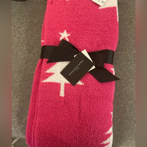 PINK christmas tree blanket - Picture 2 of 9